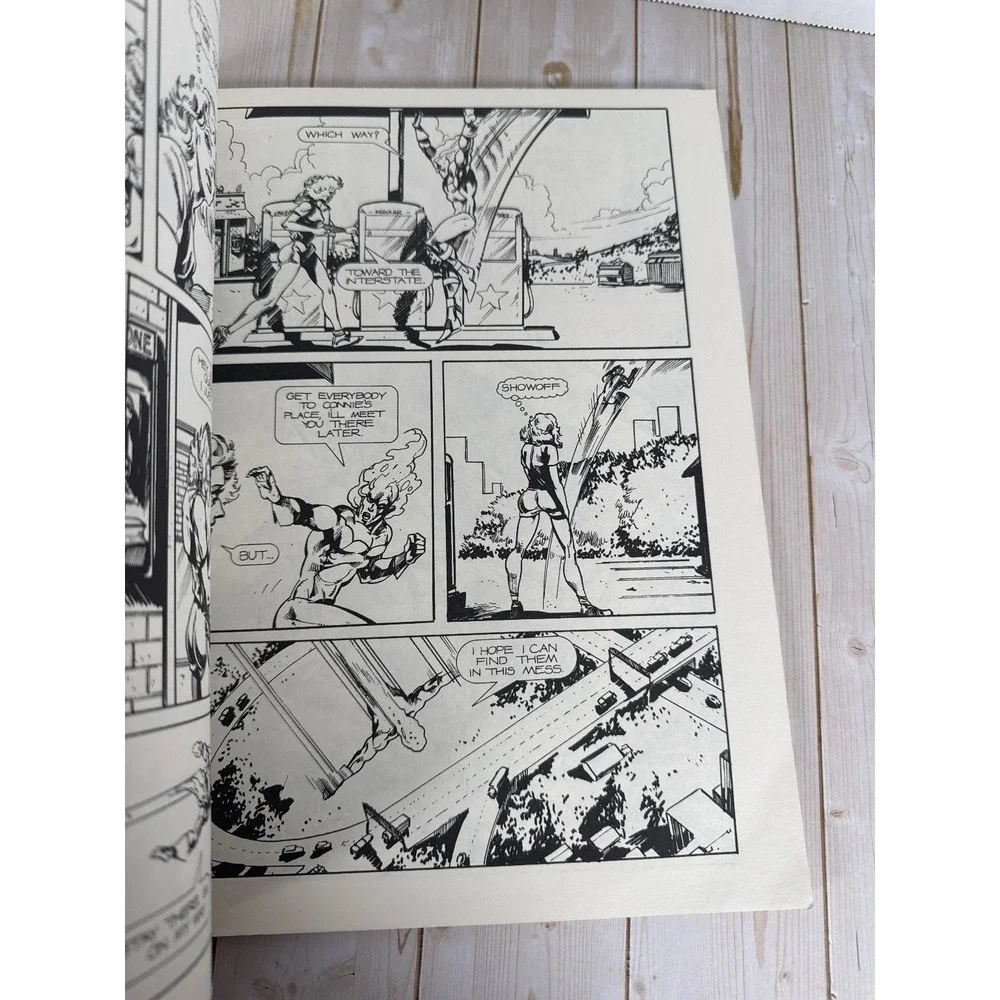 Southern Knights Graphic Novel Vogel Guice 1986 1st Ed Comics Interview